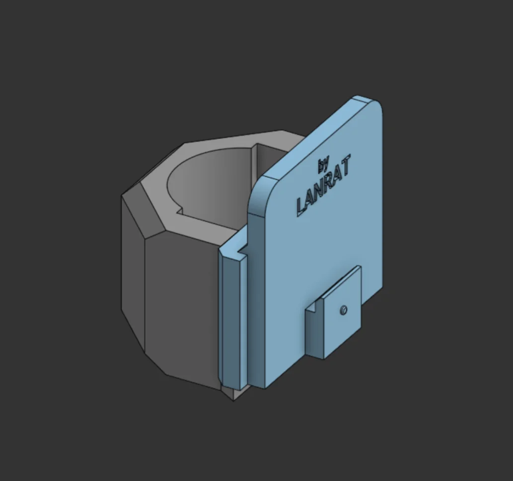Ubiquiti Flex Switch mount CAD render