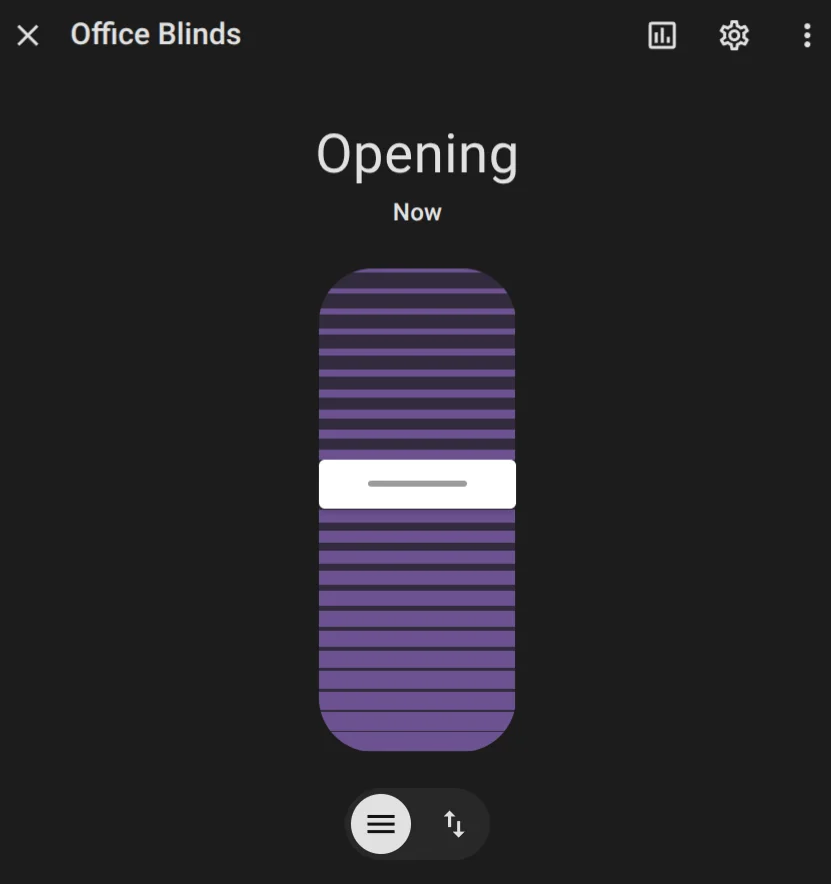 Home Assistant Blinds Control