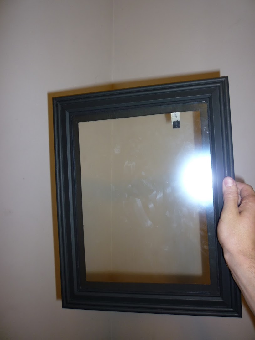 Touch-panel in picture frame